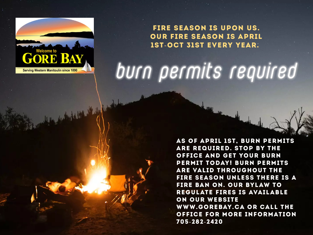 campfire and burn permit information
