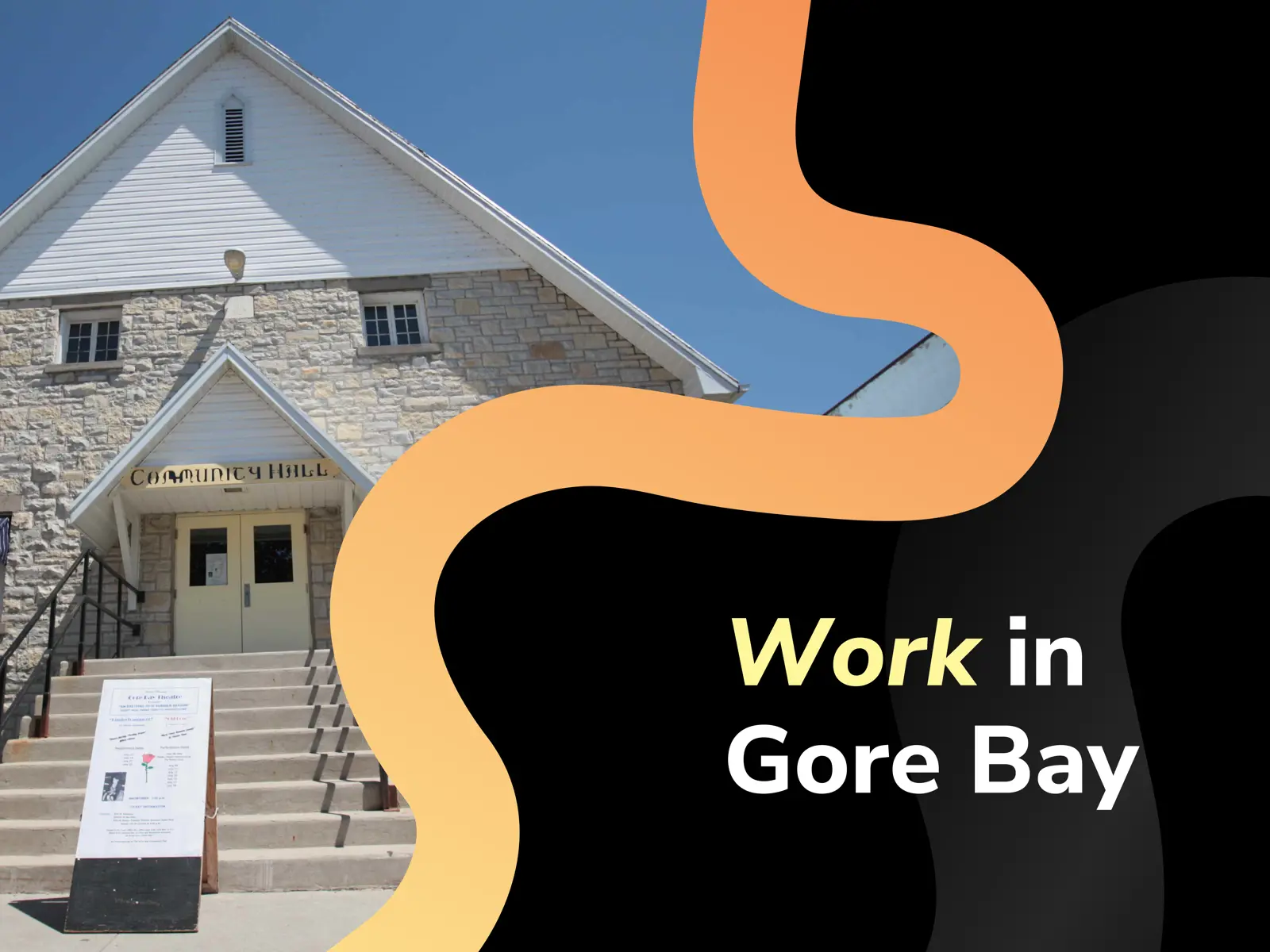 Live Here, Work Here | Town of Gore Bay